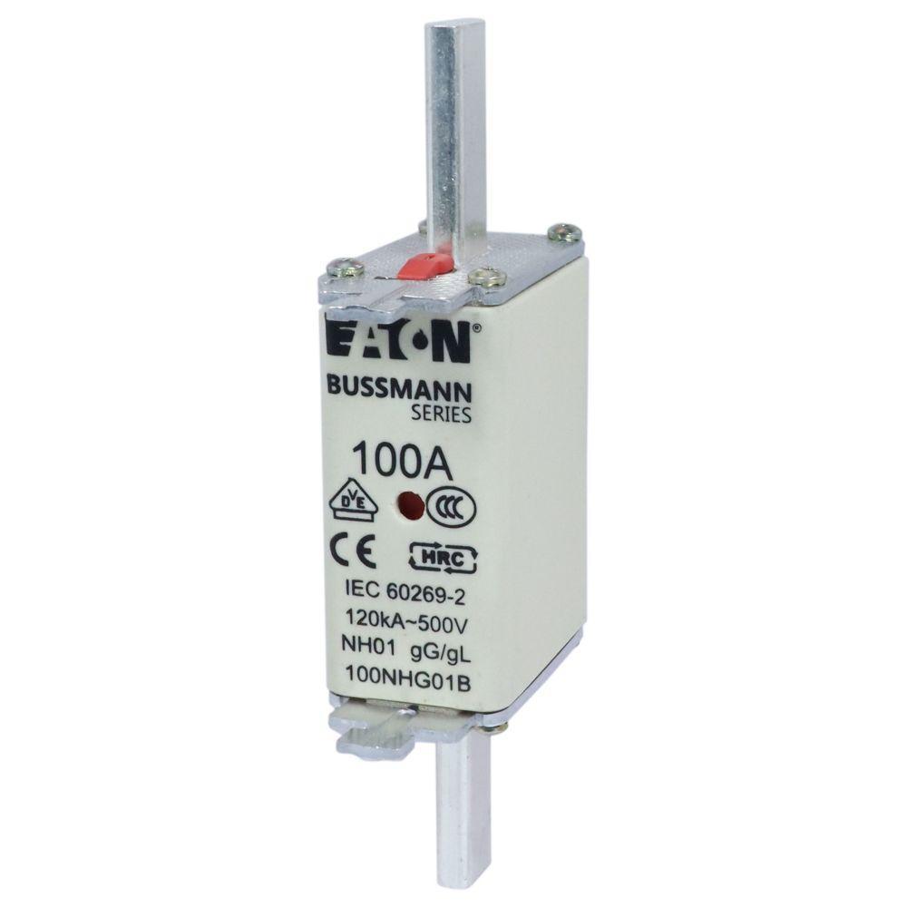 100NHG01B BUSS NH FUSE 100A 500V GL/GG SIZE 01 DUAL 05171262599