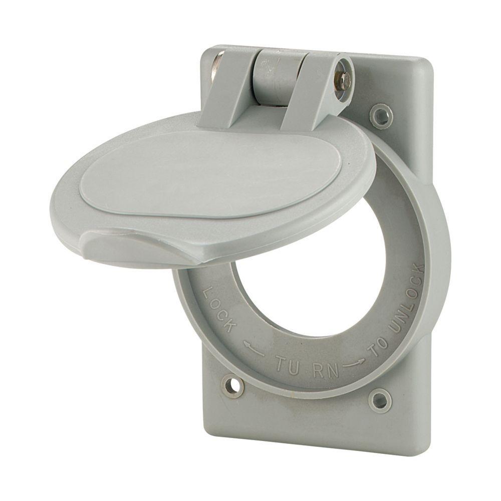 20416N CWD WEATHER-PROOF COVER FOR 30A POWER-LOCK RCPT.