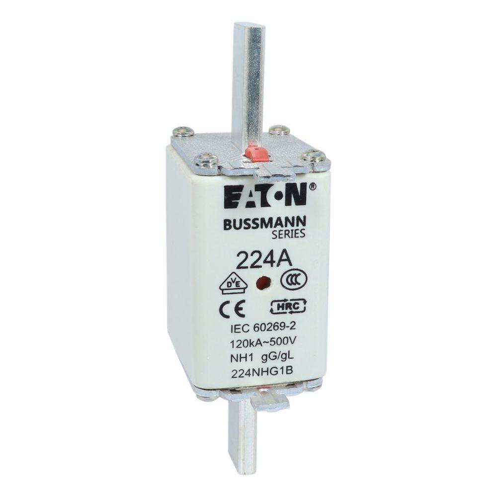 224NHG1B BUSSMANN NH FUSE 224A 500V GG/GL SIZE 1