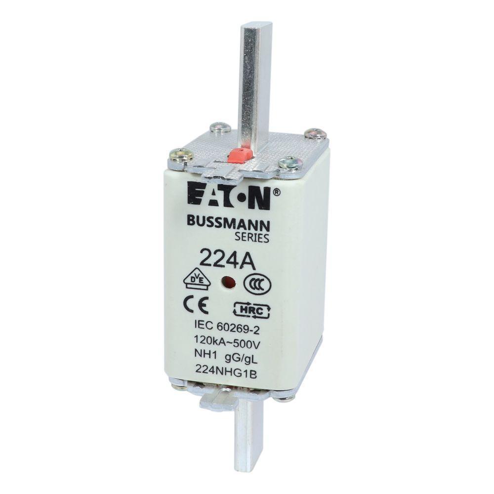 224NHG1B BUSSMANN NH FUSE 224A 500V GG/GL SIZE 1