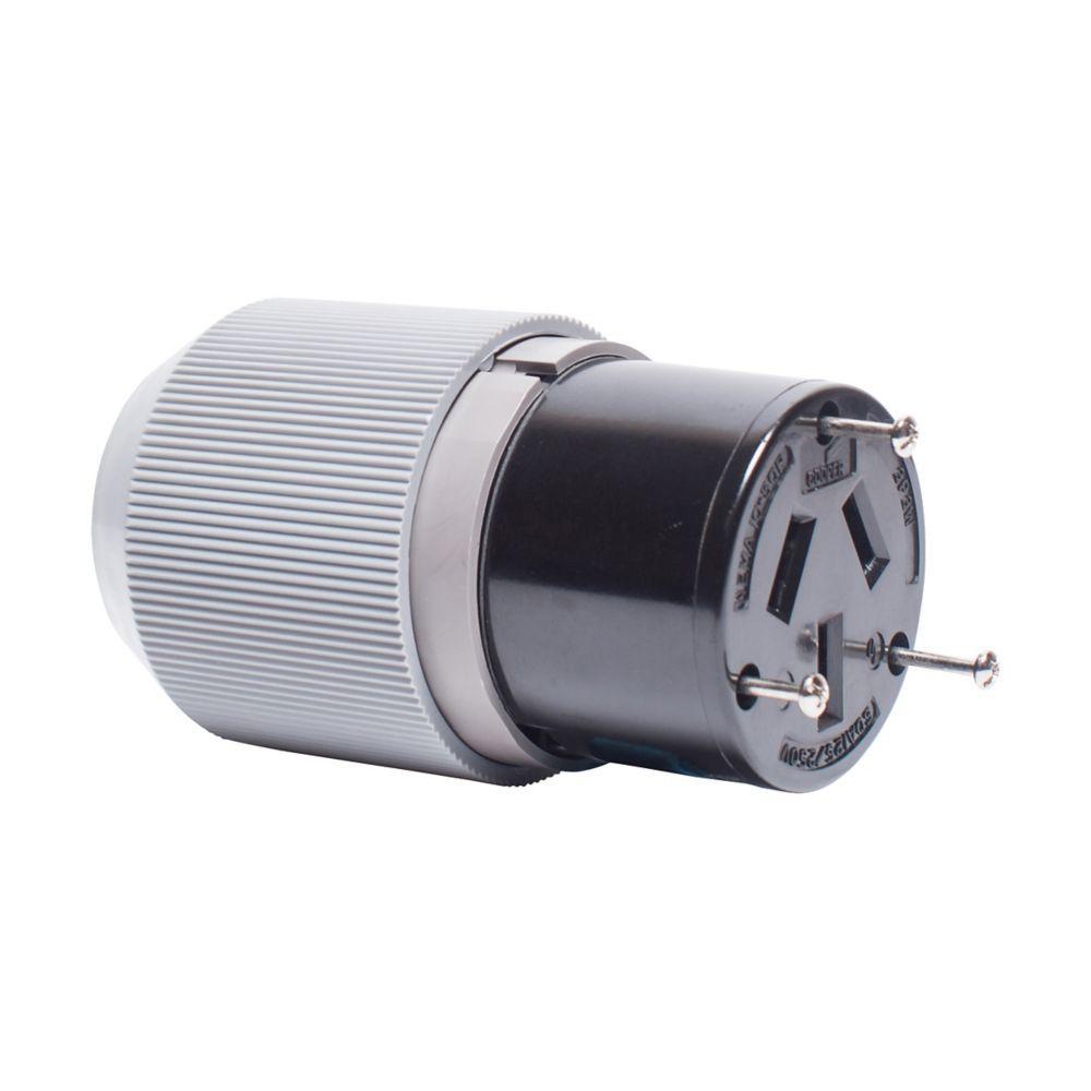 4526N CWD RANGE/DRYER CONN.3P3W 50A 125/250V 10-50R AUTOGRIP .425-1.30"