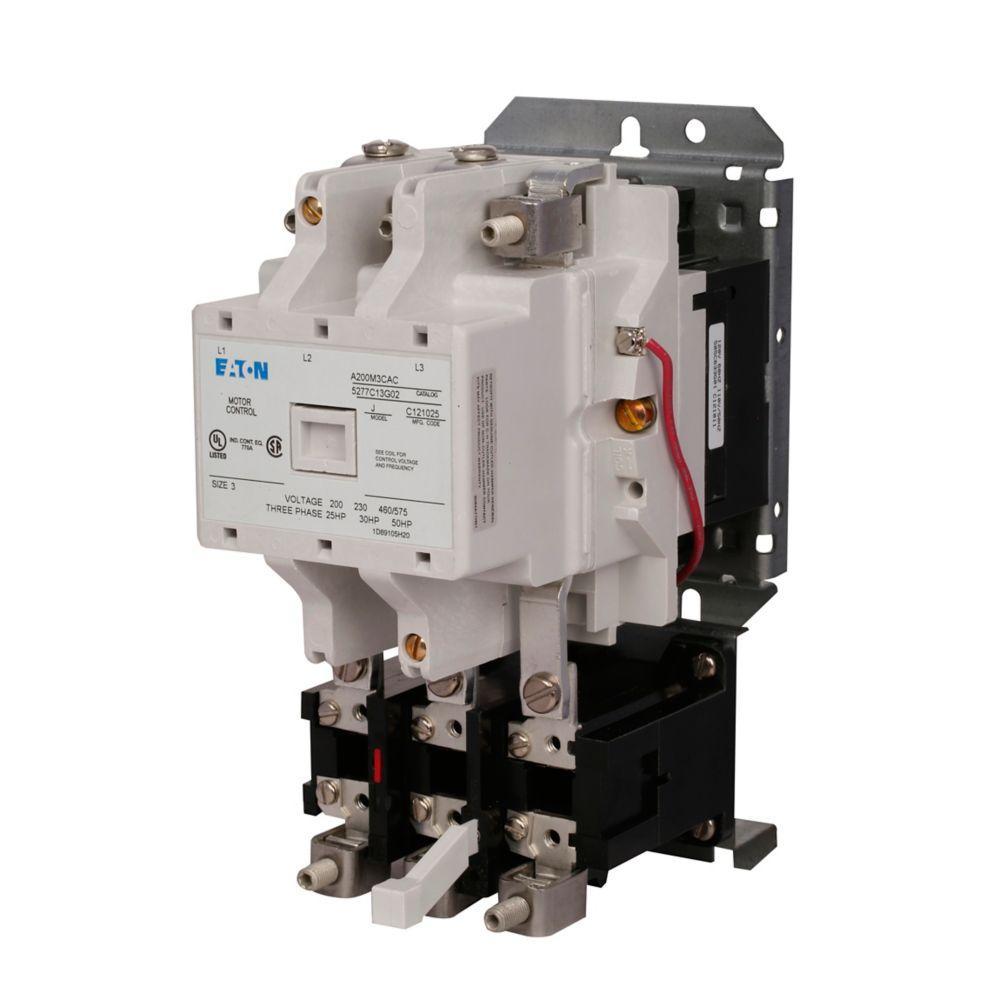 A200M3CAC CH A200 STARTER SIZE 3 OPEN 3 POLE 120V / 60HZ COIL