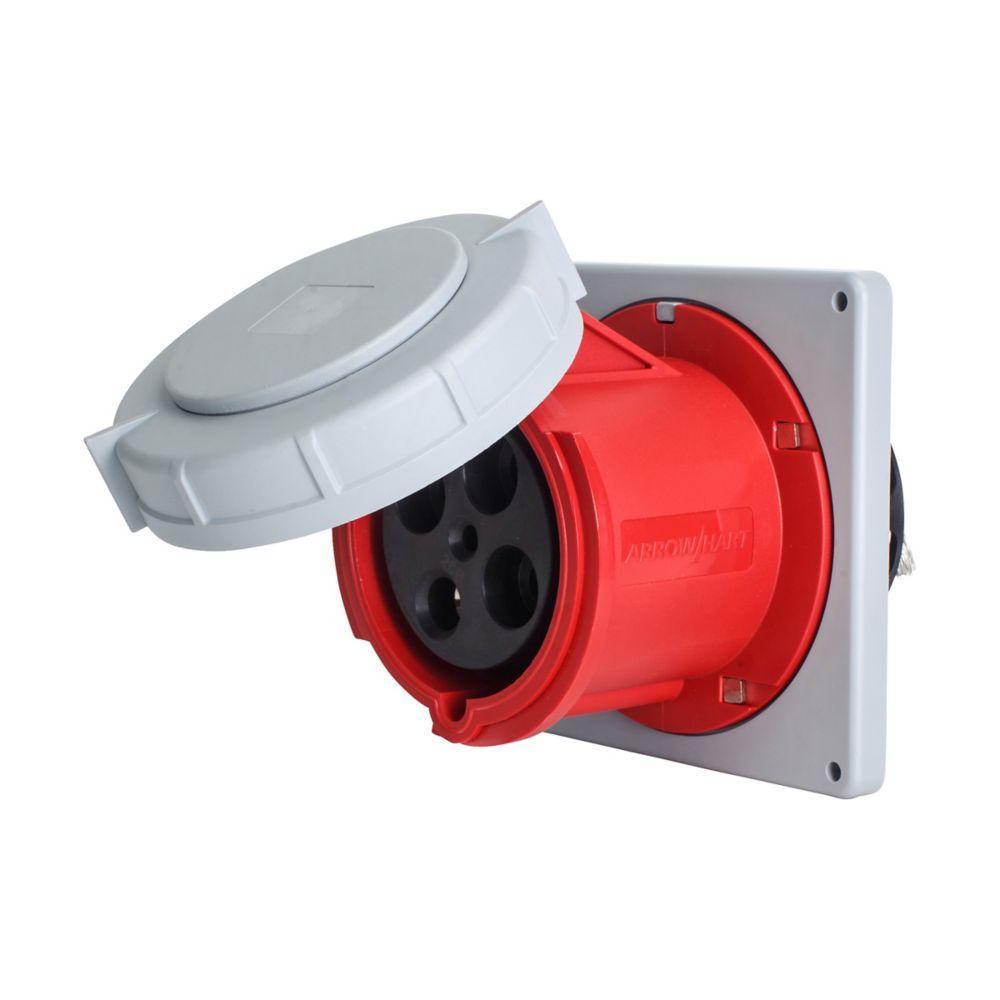 AH4100R7W CWD WP PIN/SLEEVE RCPT. 3P4W 100A 480V 3 PHASE