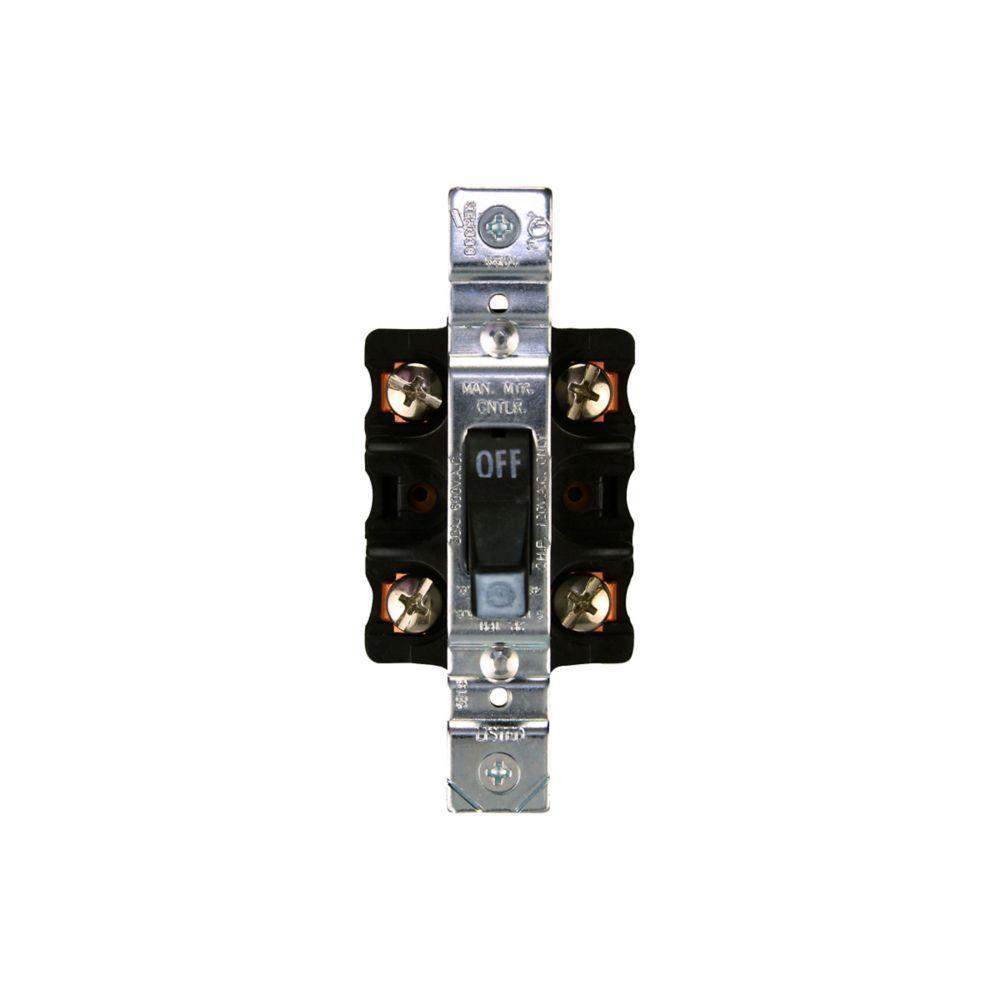 AH6810U CWD 30A 2P MANUAL CONTACTOR W/O OVERLOADS