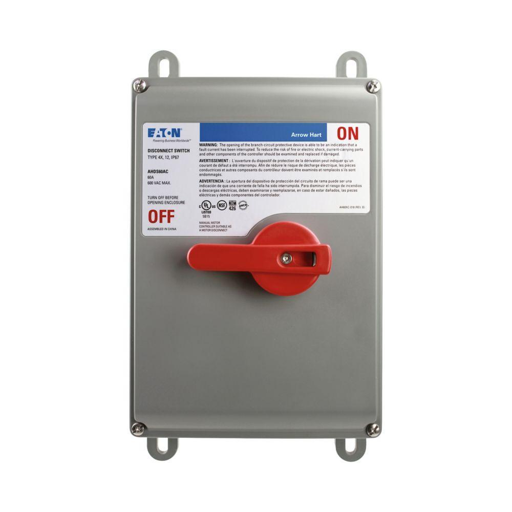 AHDS60AC CWD 60A DISCONNECT SWITCH AUX CONTACTS