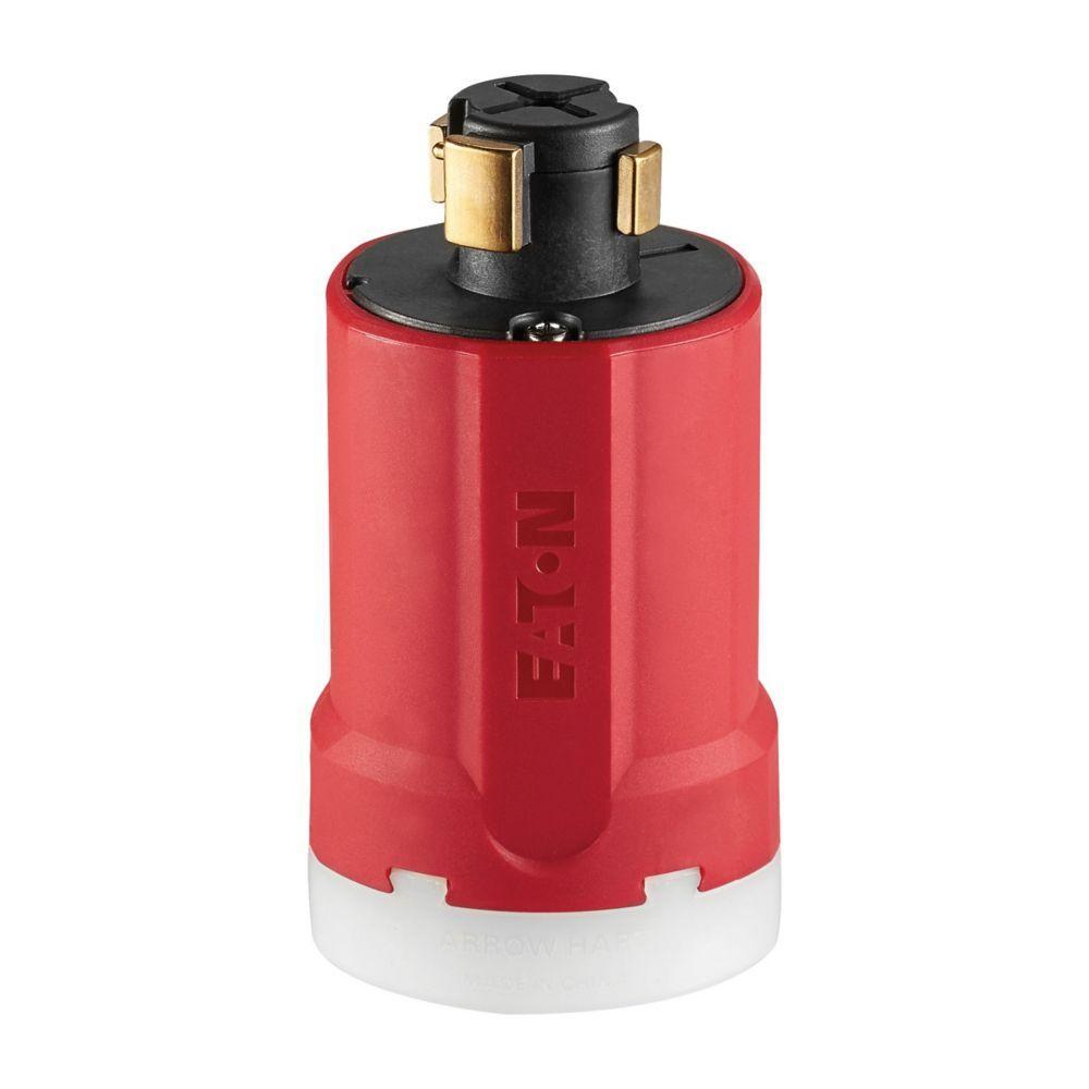 AHPL20445N CWD RED NYLON LKG PLUG 3P4W 30A480V AUTOGRIP.40-1.062IN