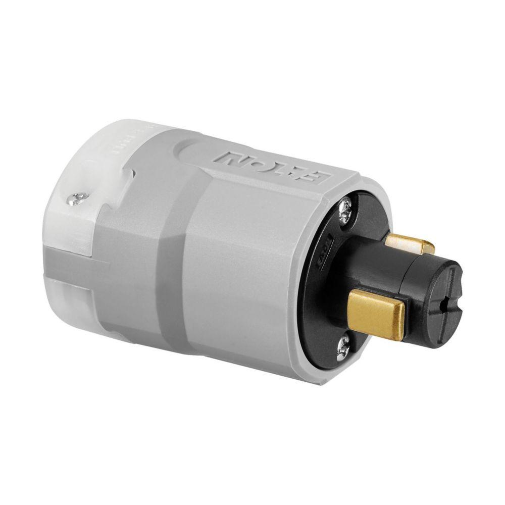 AHPL23056N CWD PLUG POWERLOCK 20A125V2P3W HOSP NYLON GY