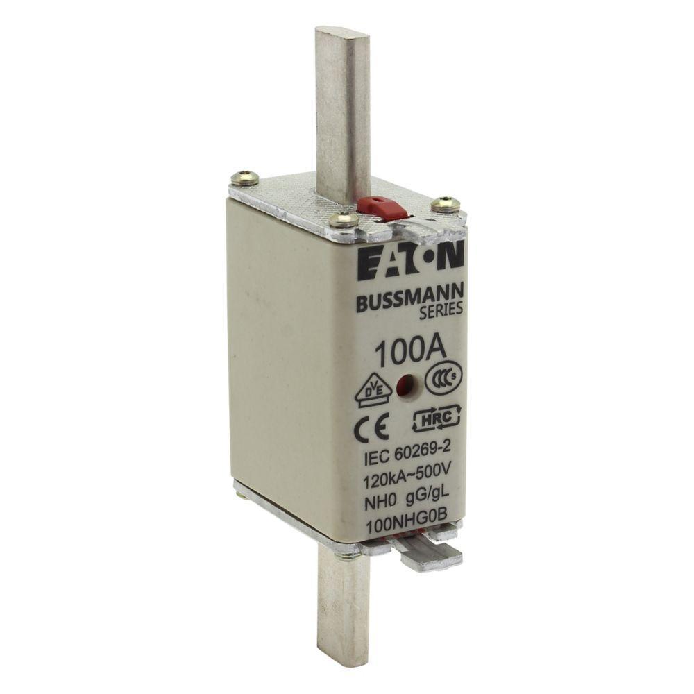 100NHG0B BUS NH FUSE 100A 500V GG/GL SIZE 0
