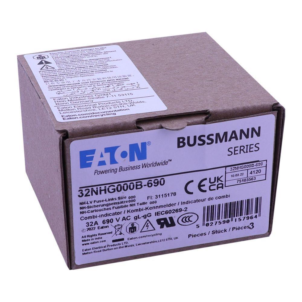 32NHG000B-690 NH FUSE 32A 690V GG/GL SIZE 000