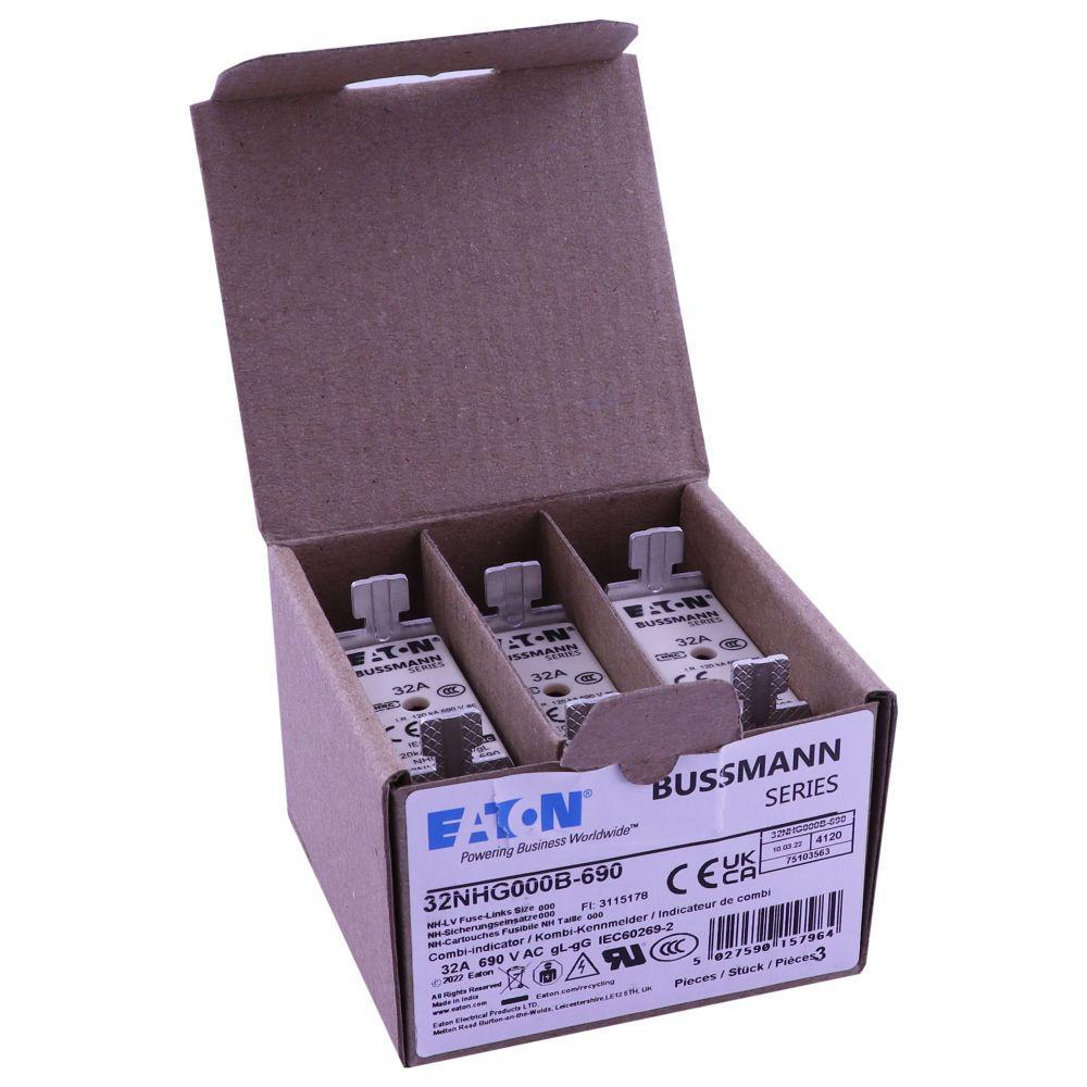 32NHG000B-690 NH FUSE 32A 690V GG/GL SIZE 000