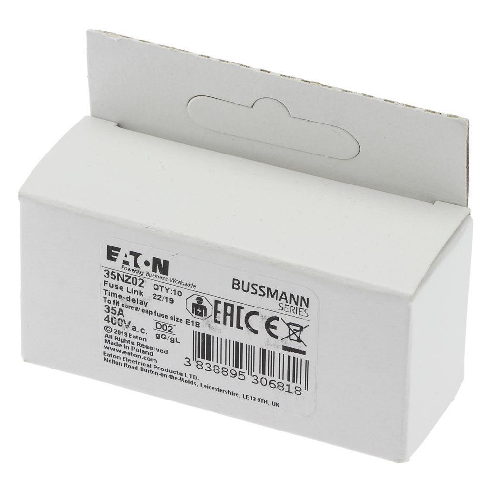 35NZ02 BUSS 440V NEOZED FUSE LINK (10)