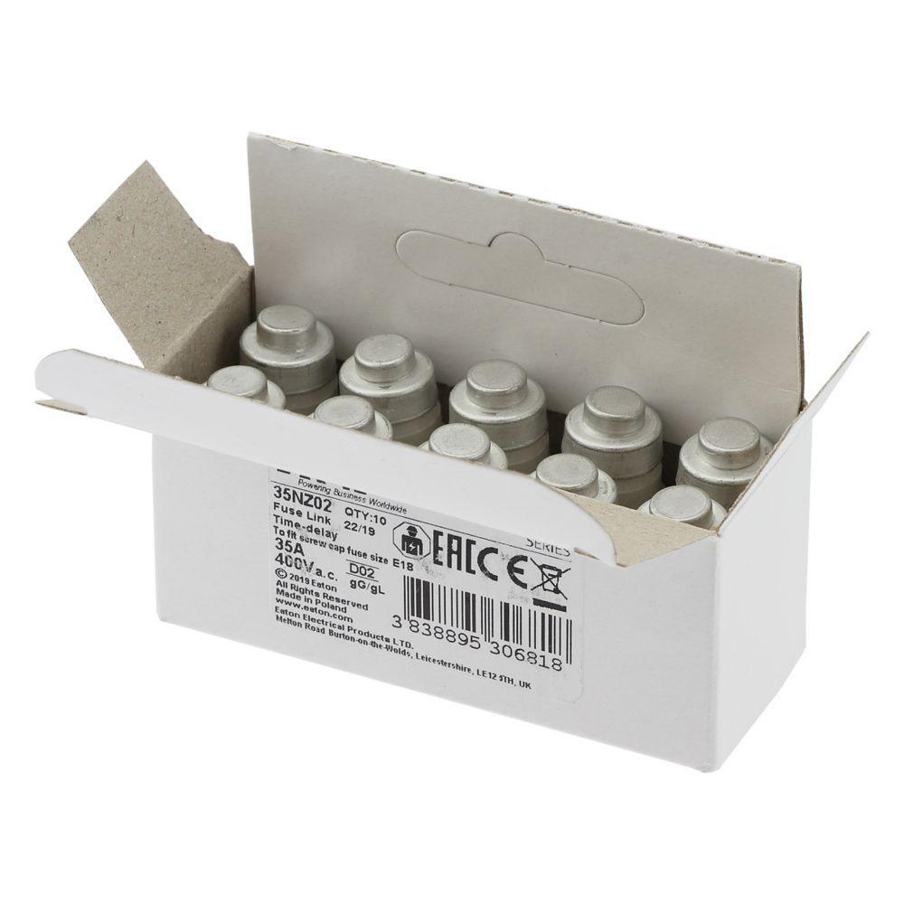 35NZ02 BUSS 440V NEOZED FUSE LINK (10)