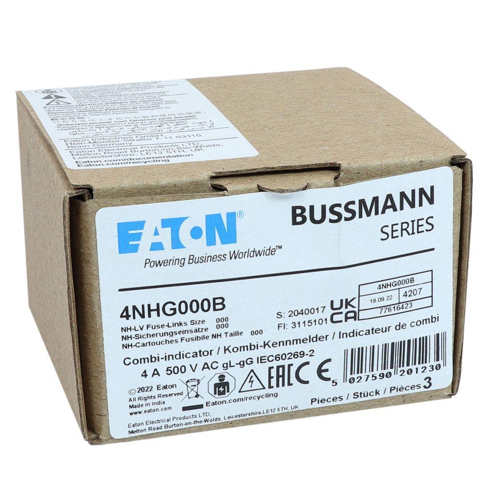 4NHG000B BUSS 4A 500V GG 000 05171253988