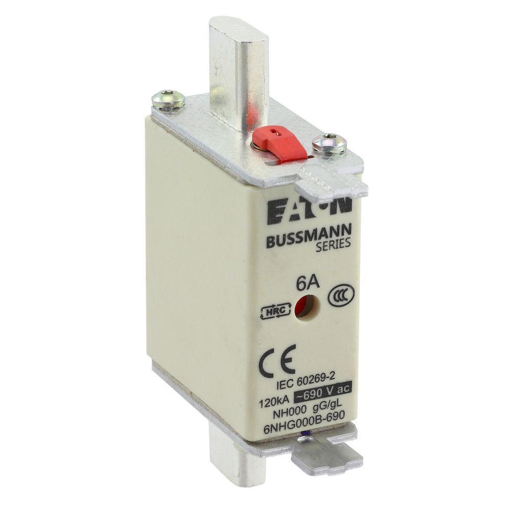 6NHG000B-690 NH FUSE 6AMP 690V GG SIZE 000