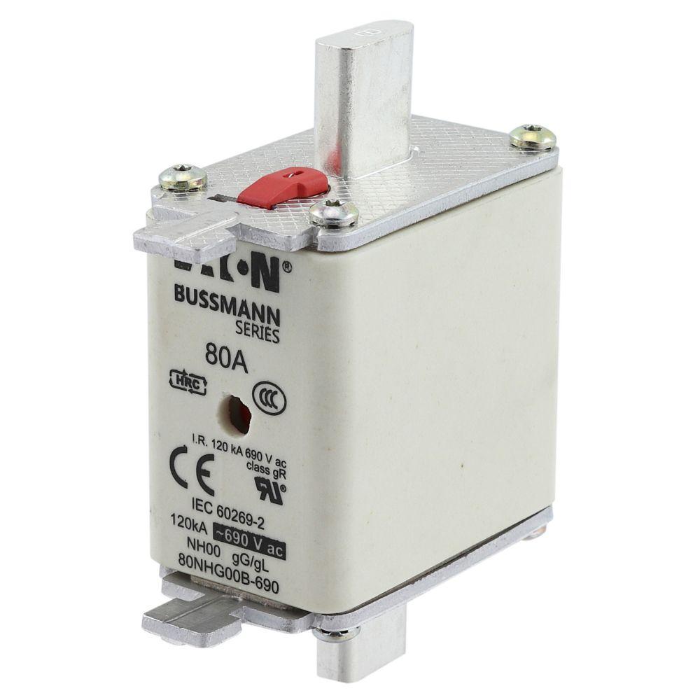 80NHG00B-690 BUS NH FUSE 80AMP 690V gG SIZE 00 DUAL IND