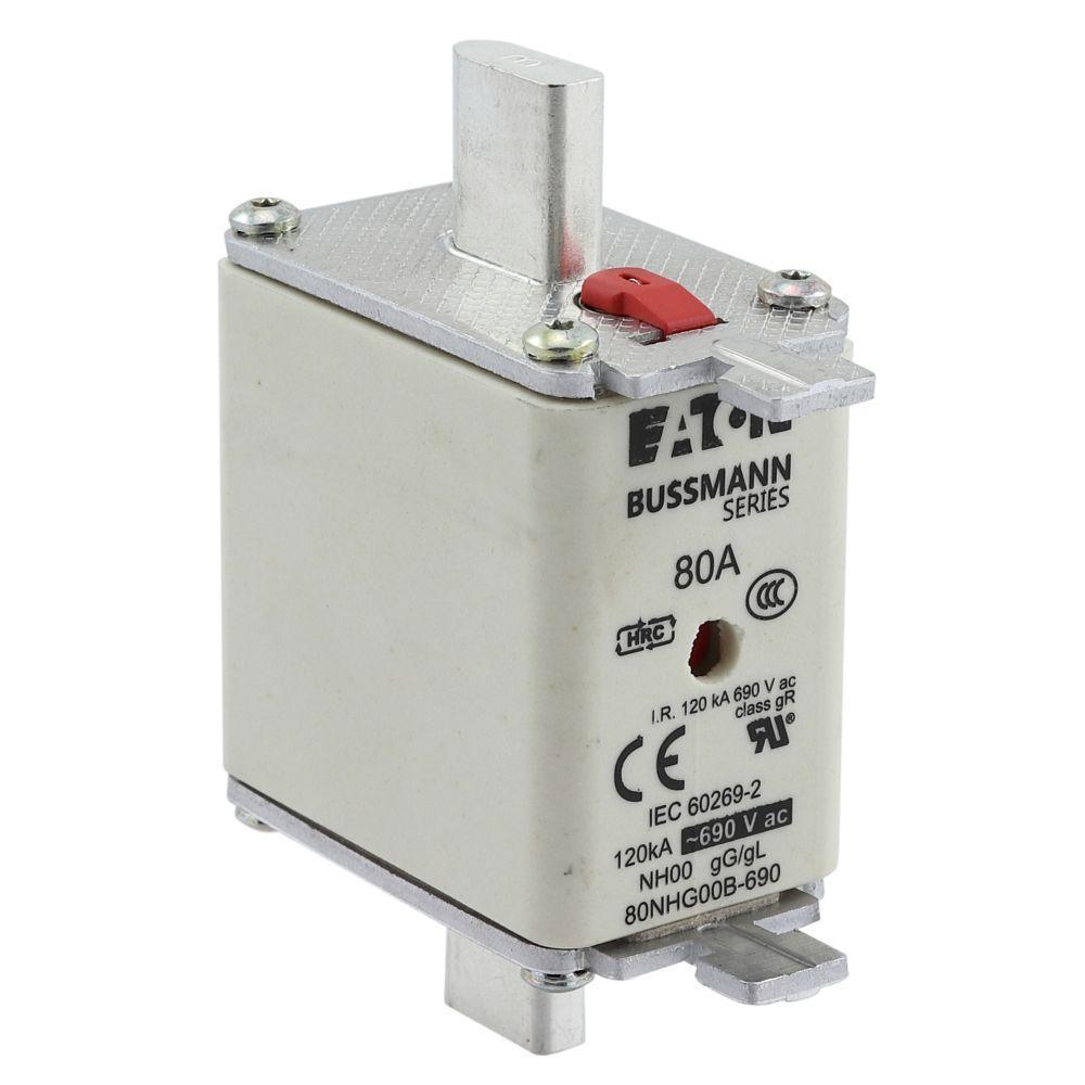 80NHG00B-690 BUS NH FUSE 80AMP 690V gG SIZE 00 DUAL IND
