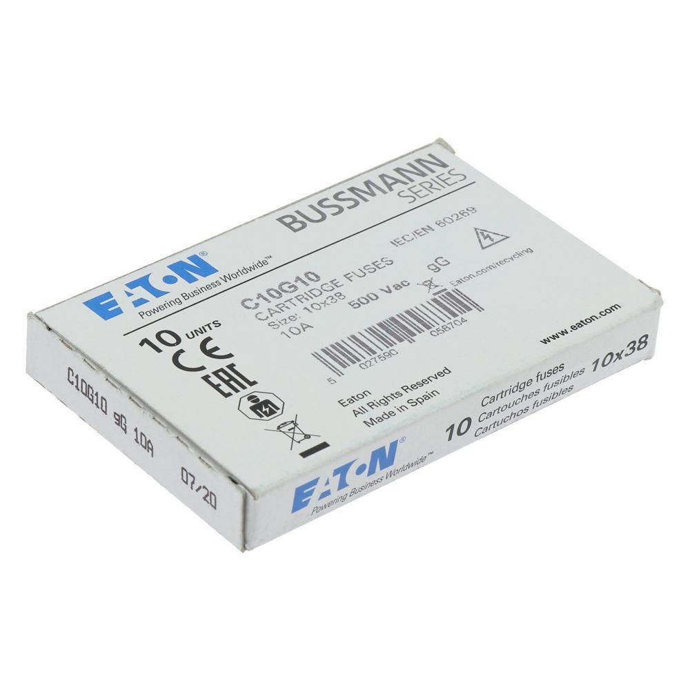 C10G10 BUSS CYLIN FUSE LINKS (10)