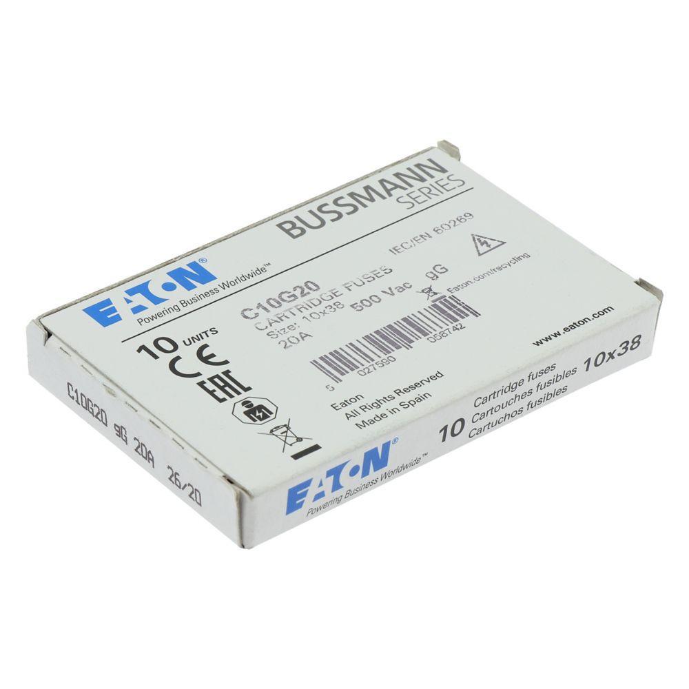 C10G20 BUS EU STYLE CYLINDRICAL FUSE (10)