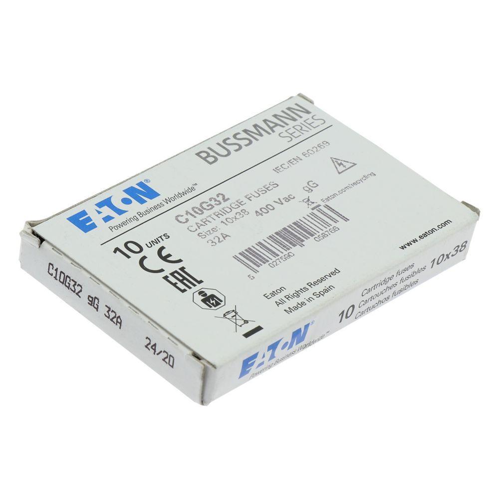 C10G32 BUS CYL.10X38 GG 32A 500V (10)