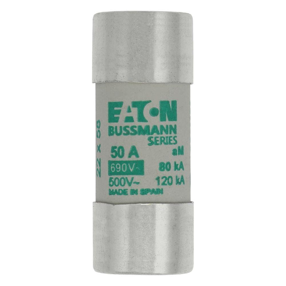 C22M50 BUSSMANN CYLINDRICAL FUSE 22 X 58 50A AM 690V AC 05171275480