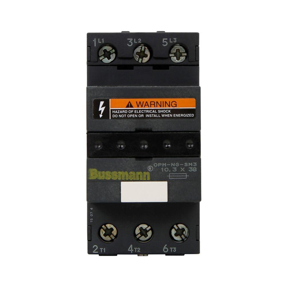 OPM-NG-SM3 BUSS 45MM 3 PHASE FUSE HOLDER (1)