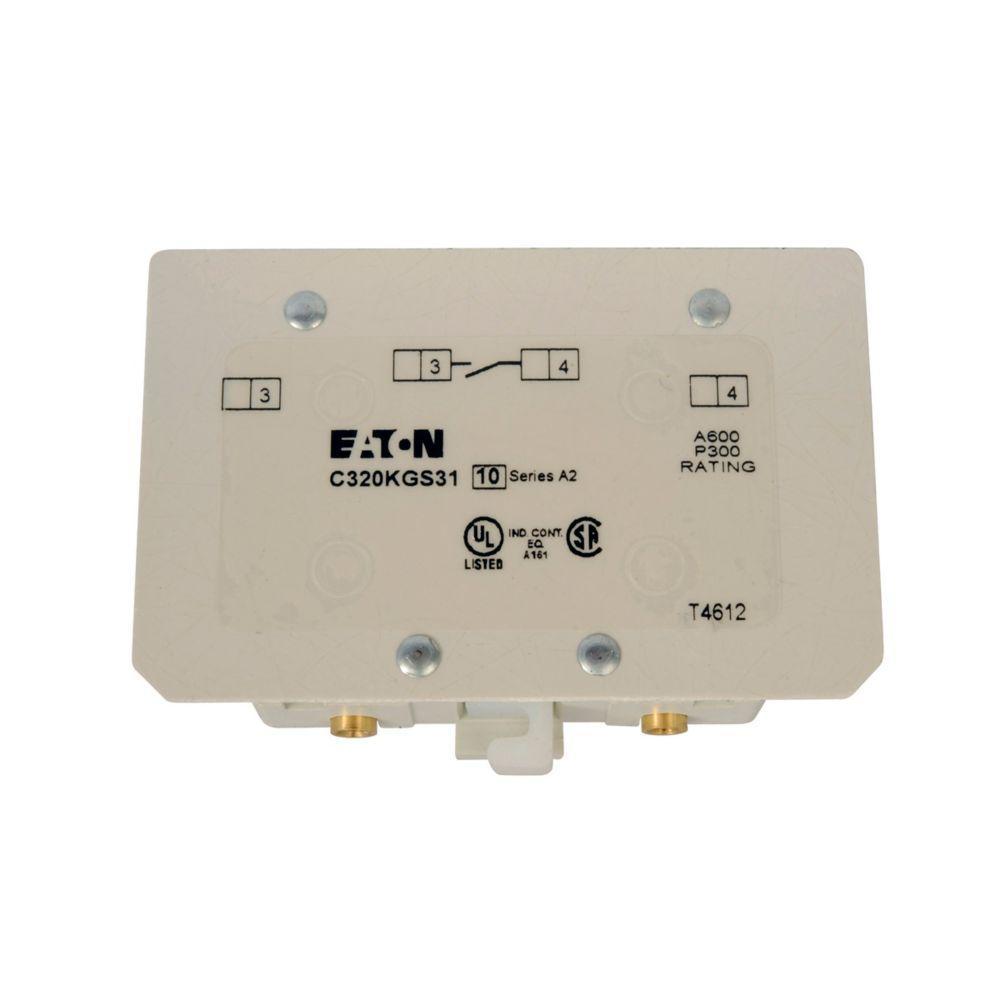 C320KGS31 CH AUX CONT FOR FRDM SIZE 3 L-N BASE AUX 1NO