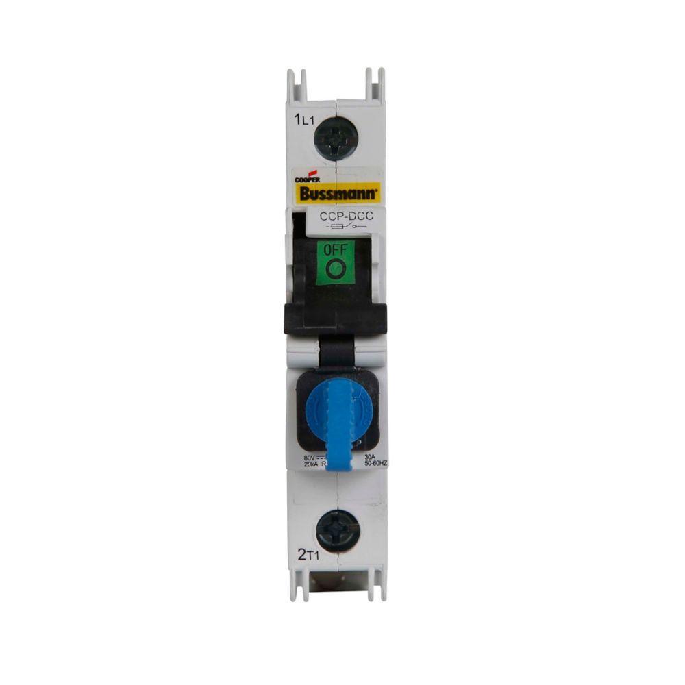 CCP-1-DCM BUS COMP CIRCUIT PROTECT SINGLE POLE 10X38MM DC MIDGET 05171215813 (6)