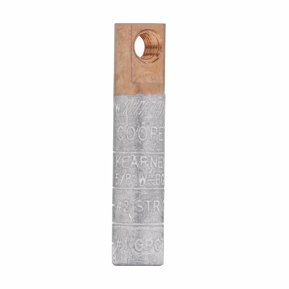CC2C08T COOPER PWR 200A 15KV 4/0 COMPACT/SOLID OR 3/0 STRANDED/COMPRESSED CU COMP LUG