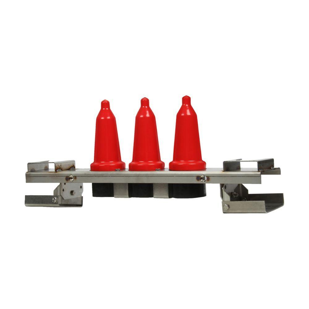 DJ625A3B EATON-PWR JUNCTION,15/25KV,600A,DB,3W,AL,BRKT