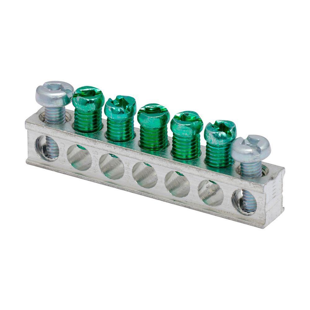 GBKP5 CH 5 TERMINAL GROUND BAR CH/BR PON