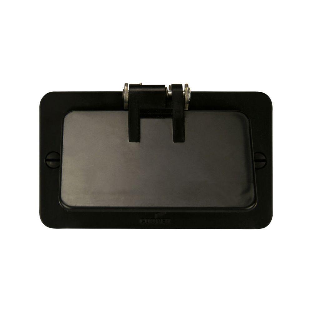 WD3056BK CWD DECORATOR STYLE COVER W/ FLIP LID