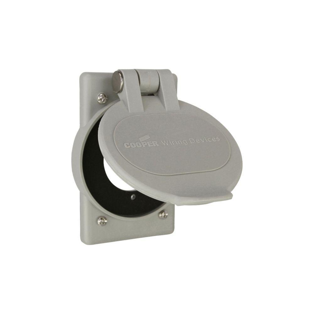 WP1 CWD WEATHER PROOF FLIP COVER FOR 15A LKG FLANGED DEVICES