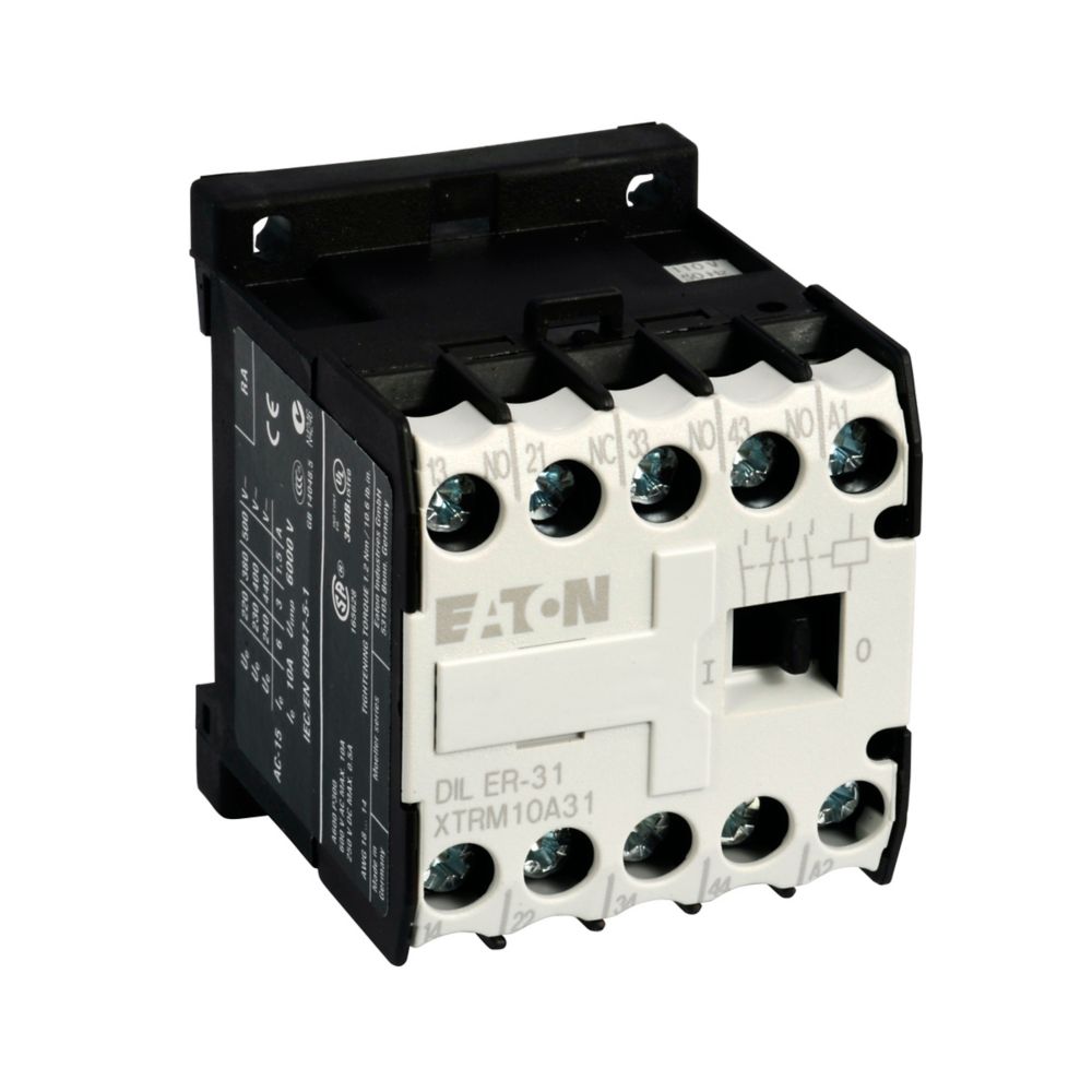 XTRM10A31TD CH MINI CONTROL RELAY 10A FRAME A 3NO1NC 24VDC COIL
