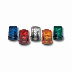 121A-024R FEDERAL ROTATING LIGHT 24VDC SURFACE MNT RED