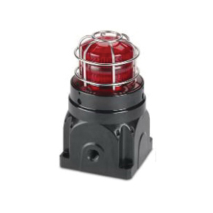 FEDERAL SIGNAL G-STR-120-D-R-15J GLOBAL STROBE LIGHT EX D 120VAC 15J RED