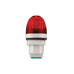 PMLST-048-240R FEDERAL PANEL MT LED BEACON STEADY 48-240V RED