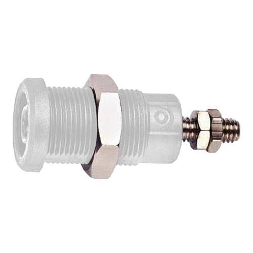 72930-9 FLUKE-POMONA PNL MT IEC 4MM JACK HEX NUT 10/PKG WHT