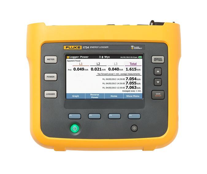 FLUKE-1734/EUS FLUKE ENERGY LOGGER, EU/US ADVANCED VERSION