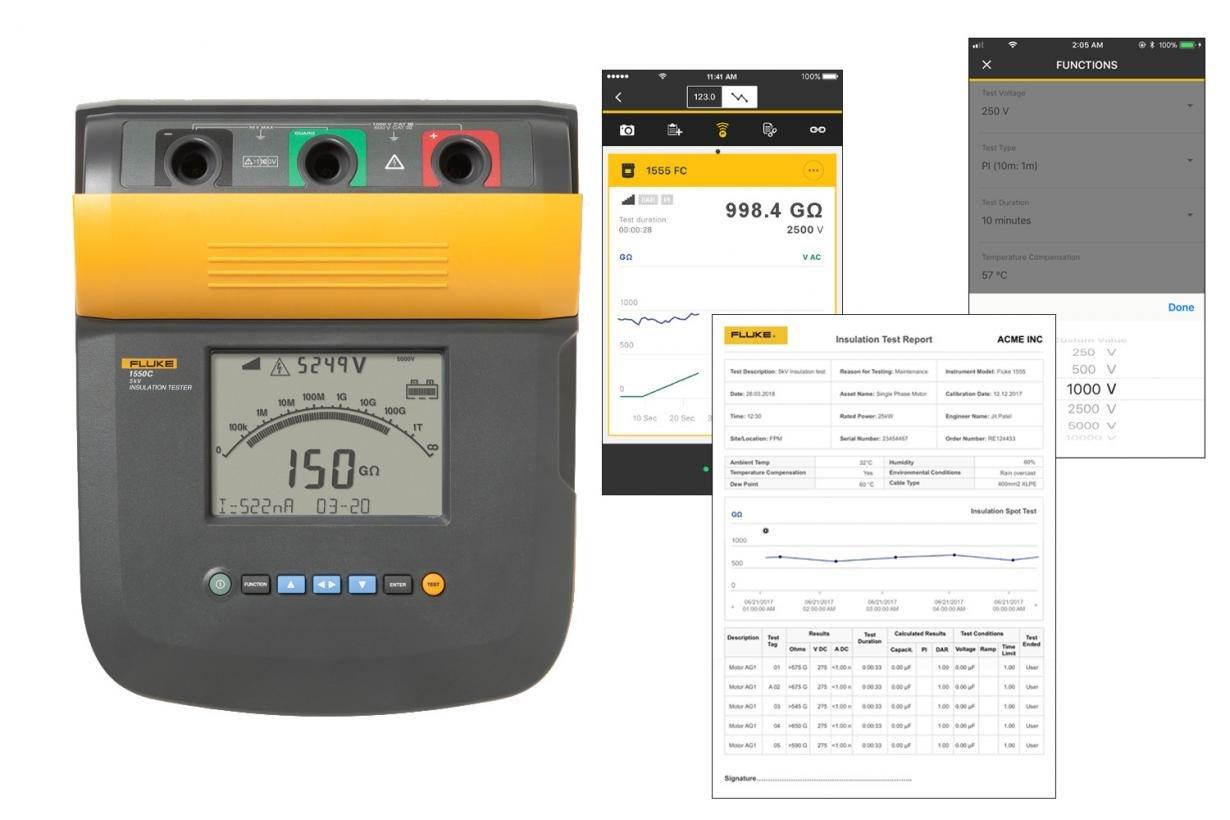 FLUKE-1550C/KIT FLUKE 5KV INSULATION TESTER KIT 3665127