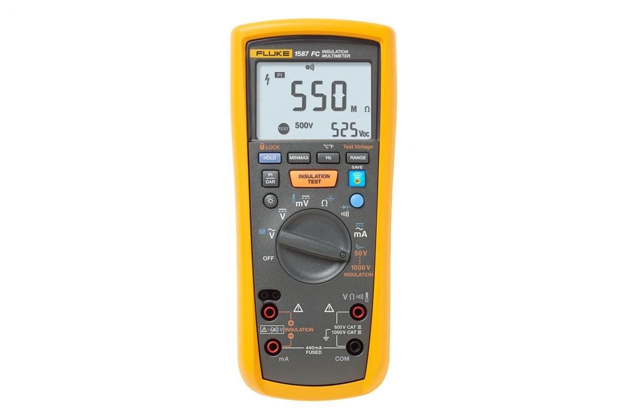 FLUKE-1587/MDTFC FLUKE 2-IN-1 ADV MOTOR & DRIVE KIT W/9040, I400 4692716
