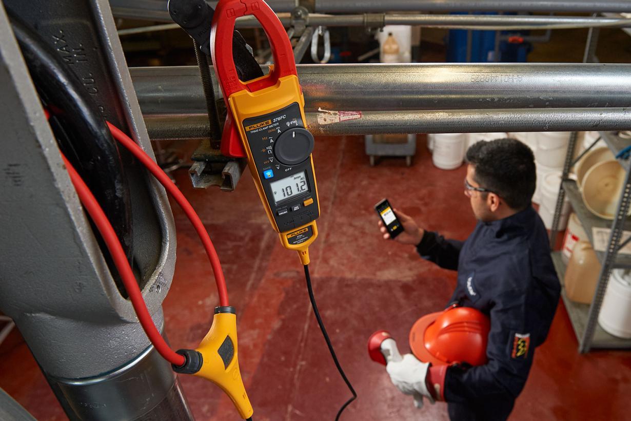 FLUKE-376FC FLUKE 1000A AC/DC TRMS WIRELESS CLAMP W/ IFLEX 5065965