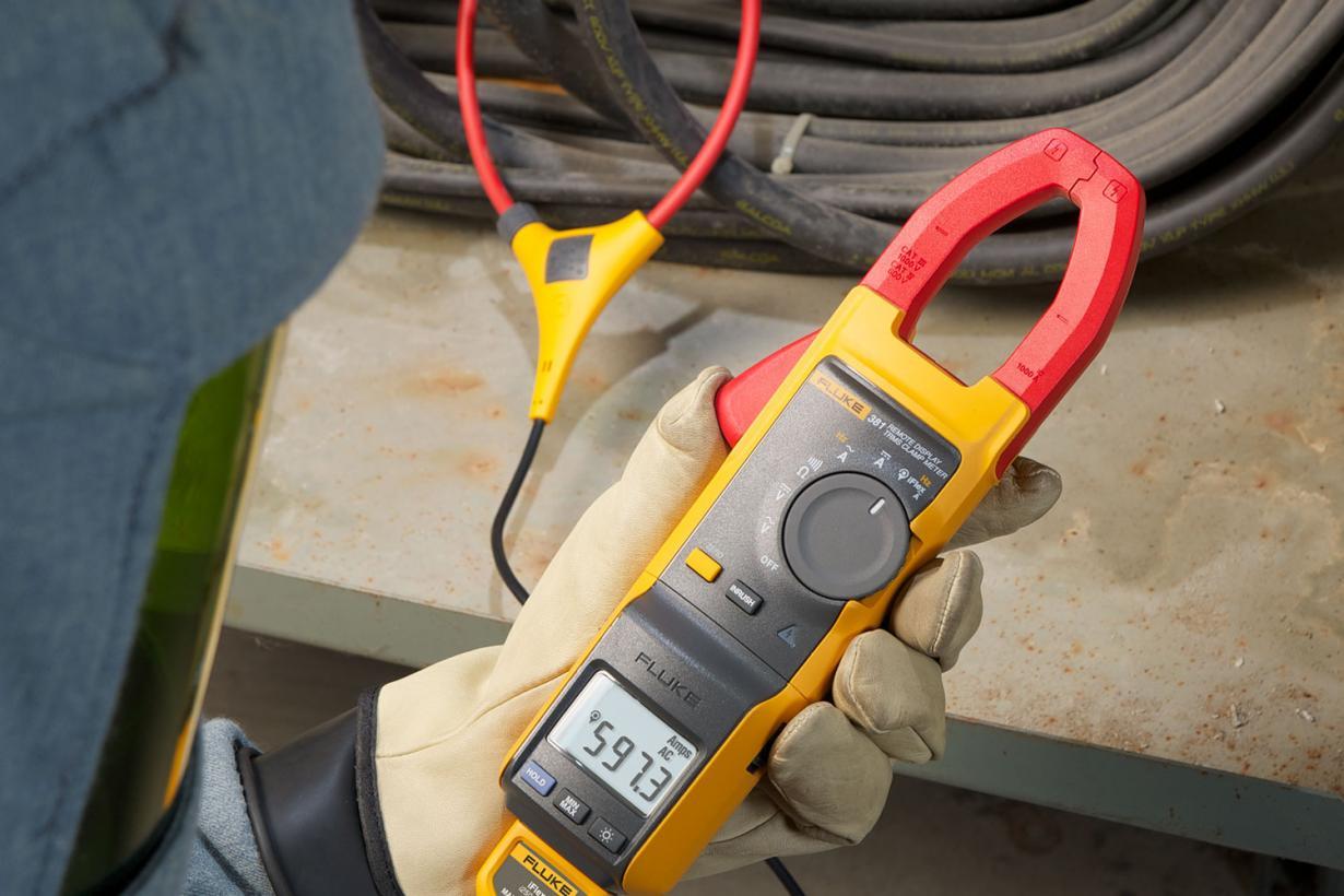 FLUKE-381-CAL FLUKE RMTDISP 1000A TRMSCLMP WIFLX TRCBL WDAT