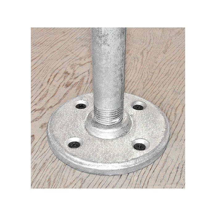 FF50 GARVIN 1/2 IN. FLOOR/CEILING FLANGE, MALLEABLE IRON