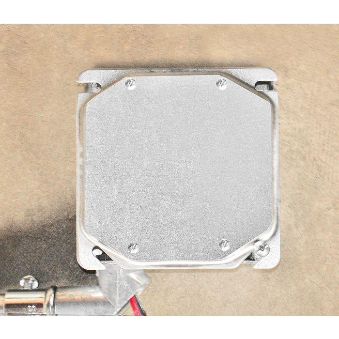 WPP2G GARVIN WIRE AND DEVICE PROTECTION PLATE TWO GANG STEEL