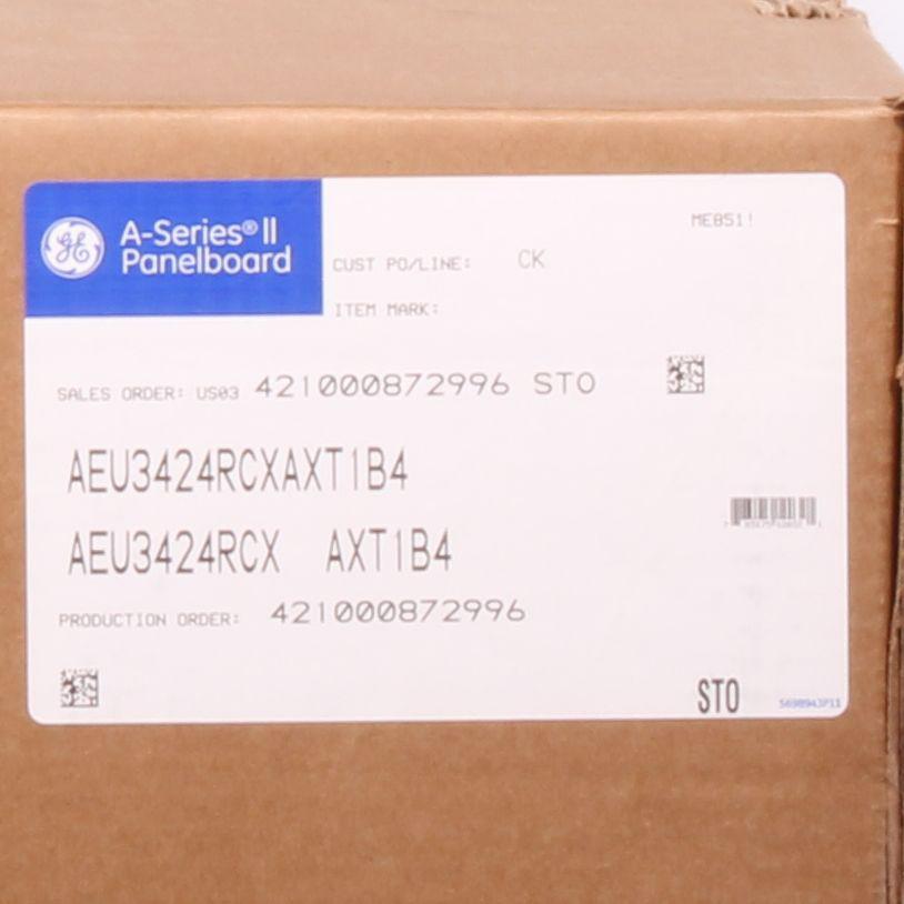 AEU3424RCXAXT1B4 GE PANELBOARD INTERIOR, 480V 3PH 400A 42CIR