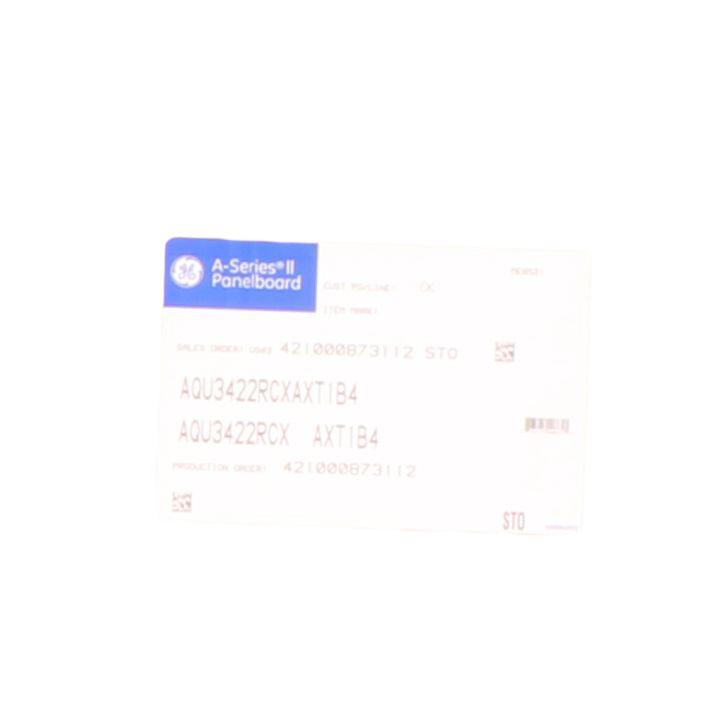AQU3422RCXAXT1B4 GE PANELBOARD INTERIOR, 120/208V 3PH 225A 42CIR