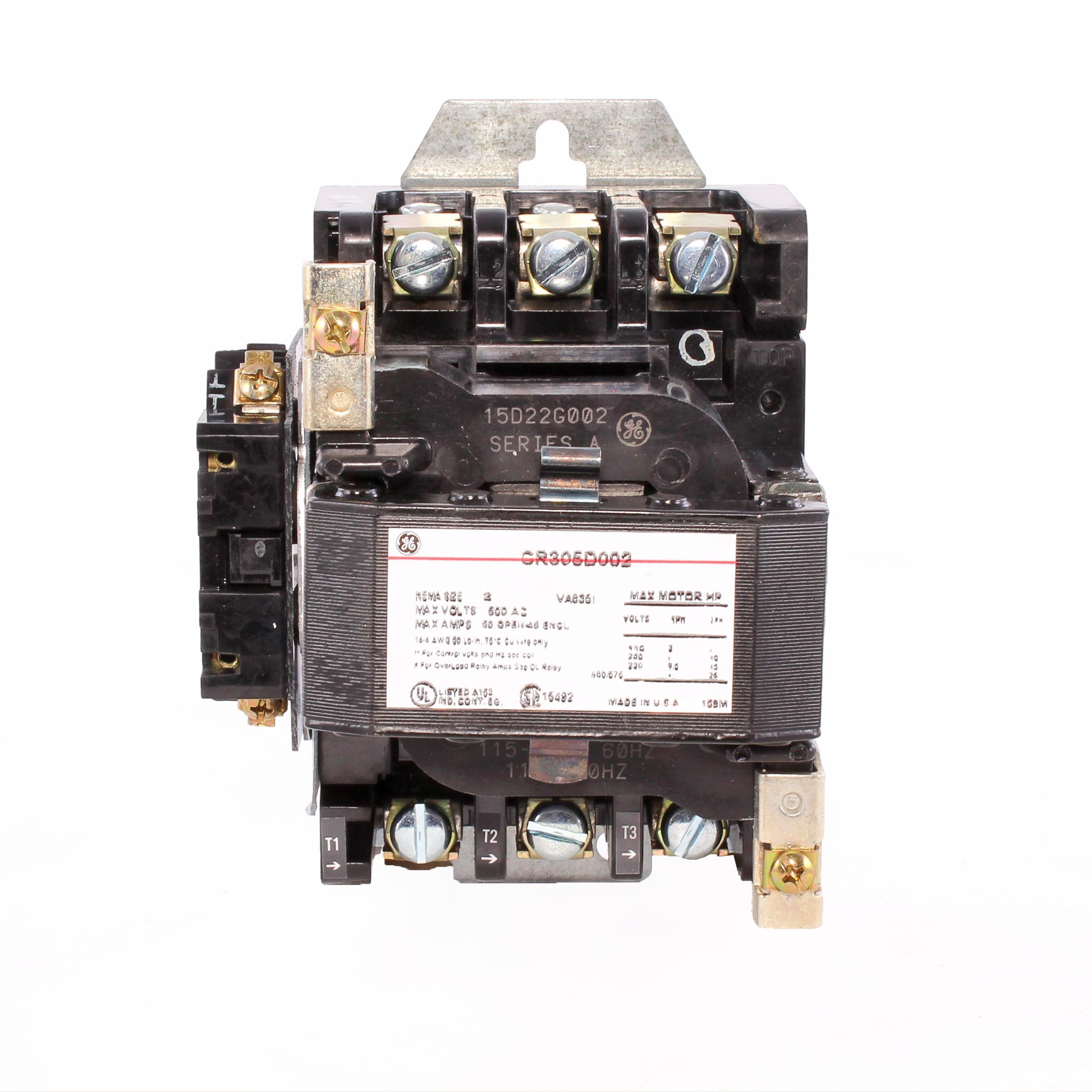 CR305D002 GE CONTACTOR 78316634846