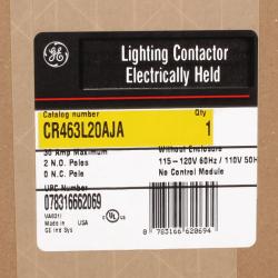 CR463L20AJA GE EL HLD LGT 2NO 120V COIL
