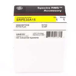 SRPE30A15 GE 15A RATING PLUG