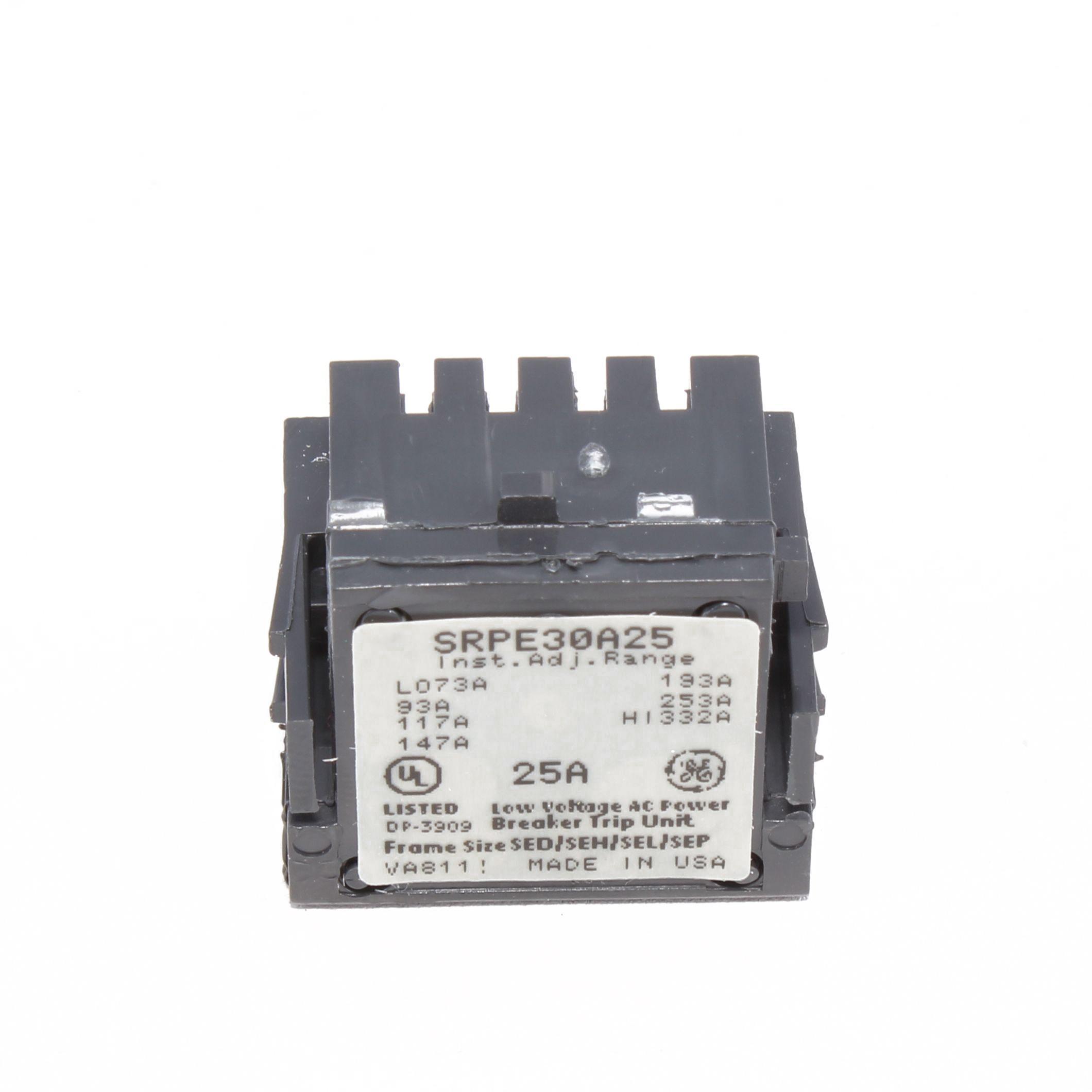 SRPE30A25 GE SE150 25A RATING PLUG 78316421382